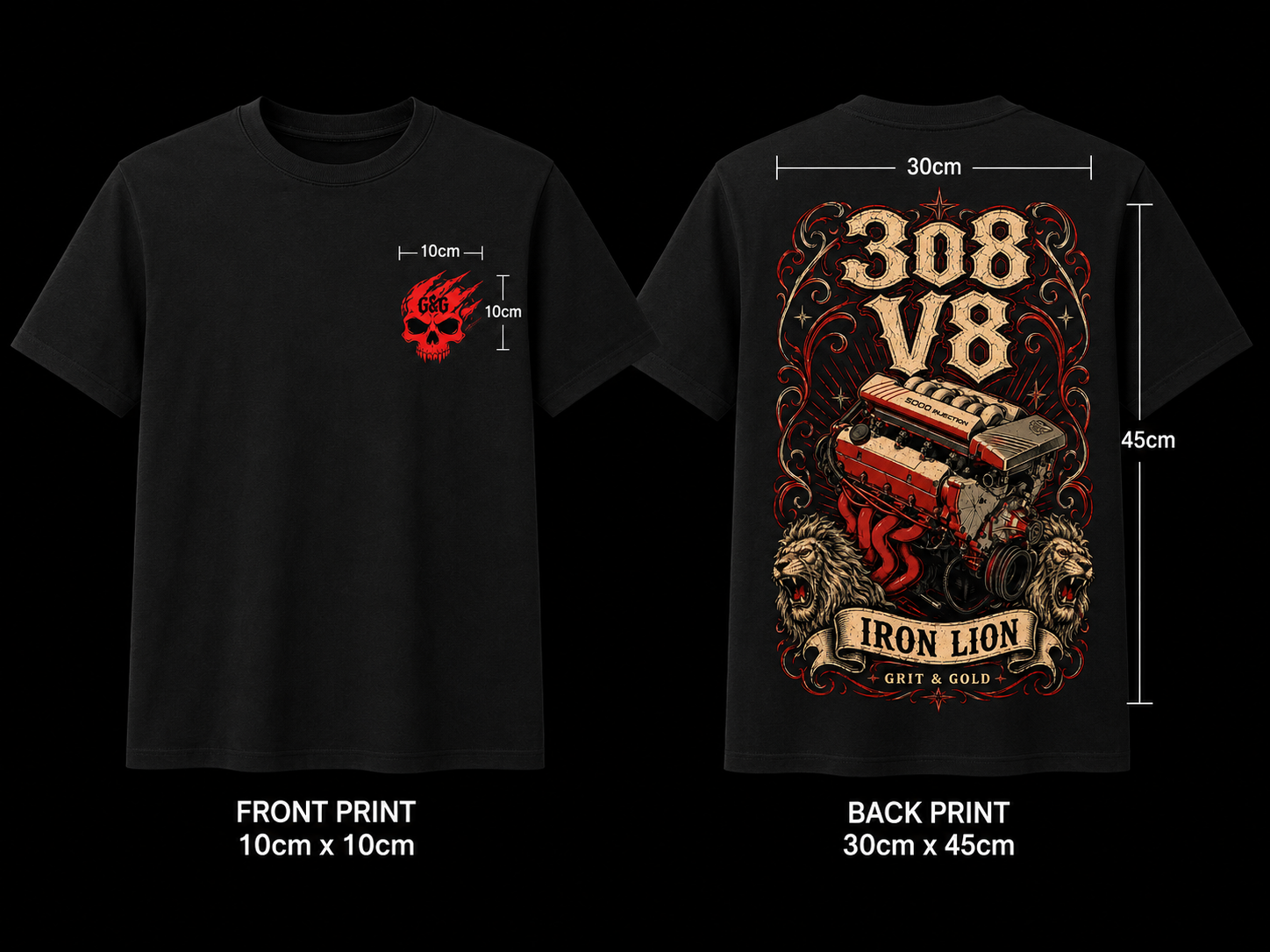 308 V8 — Iron Lion